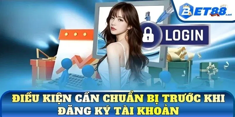 Điều kiện cần chuẩn bị trước khi đăng ký tài khoản