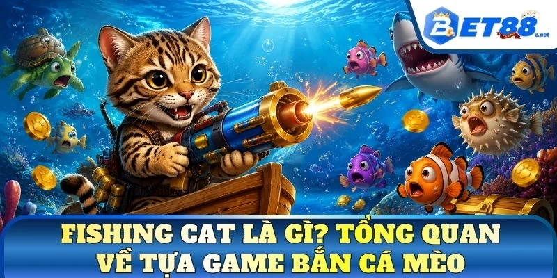 Fishing cat là gì? Tổng quan về tựa game bắn cá mèo