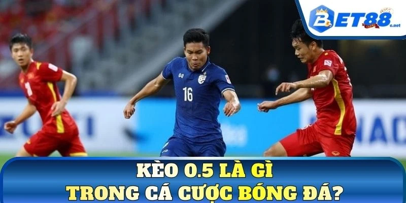Kèo 0.5 là gì trong cá cược bóng đá?