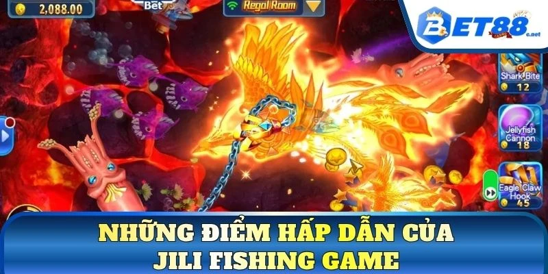 Những điểm hấp dẫn của JILI fishing game