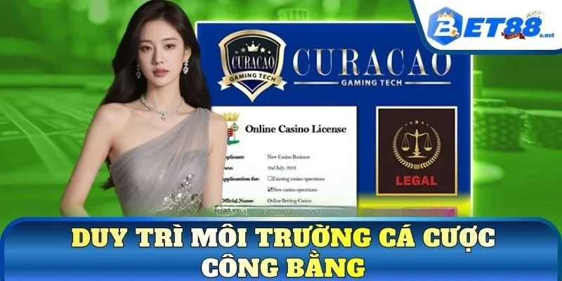 Vai trò của giấy phép hoạt động đối với người chơi BET88
